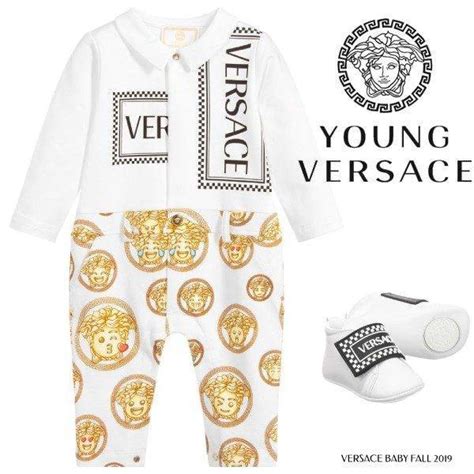 versace baby pakje|Versace baby onsie.